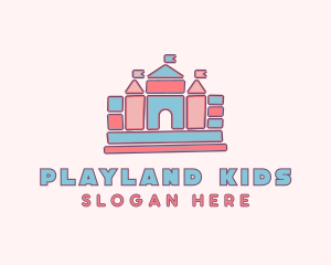 Kindergarten Castle Toy logo design