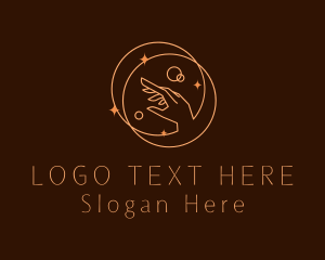 Bohemian - Moon Luxury Jewelry logo design