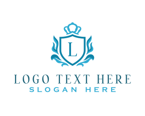 Wealth - Royal Elegant Crest logo design