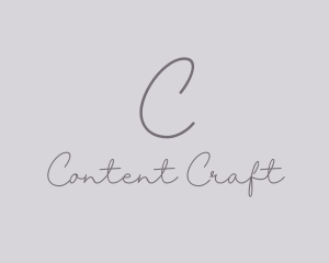 Generic Cursive Business logo design