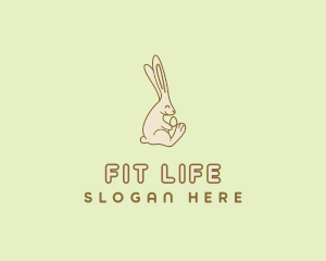 Toy Shop - Easter Bunny Egg logo design