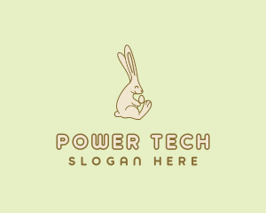Toy Shop - Easter Bunny Egg logo design