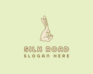 Easter Bunny Egg logo design