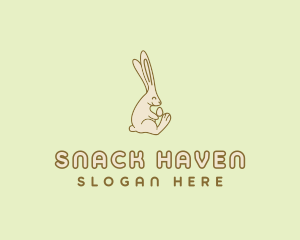 Easter Bunny Egg logo design