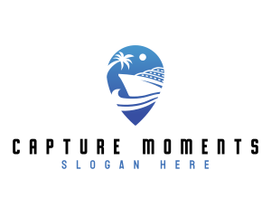 Cruise Ship Location Logo