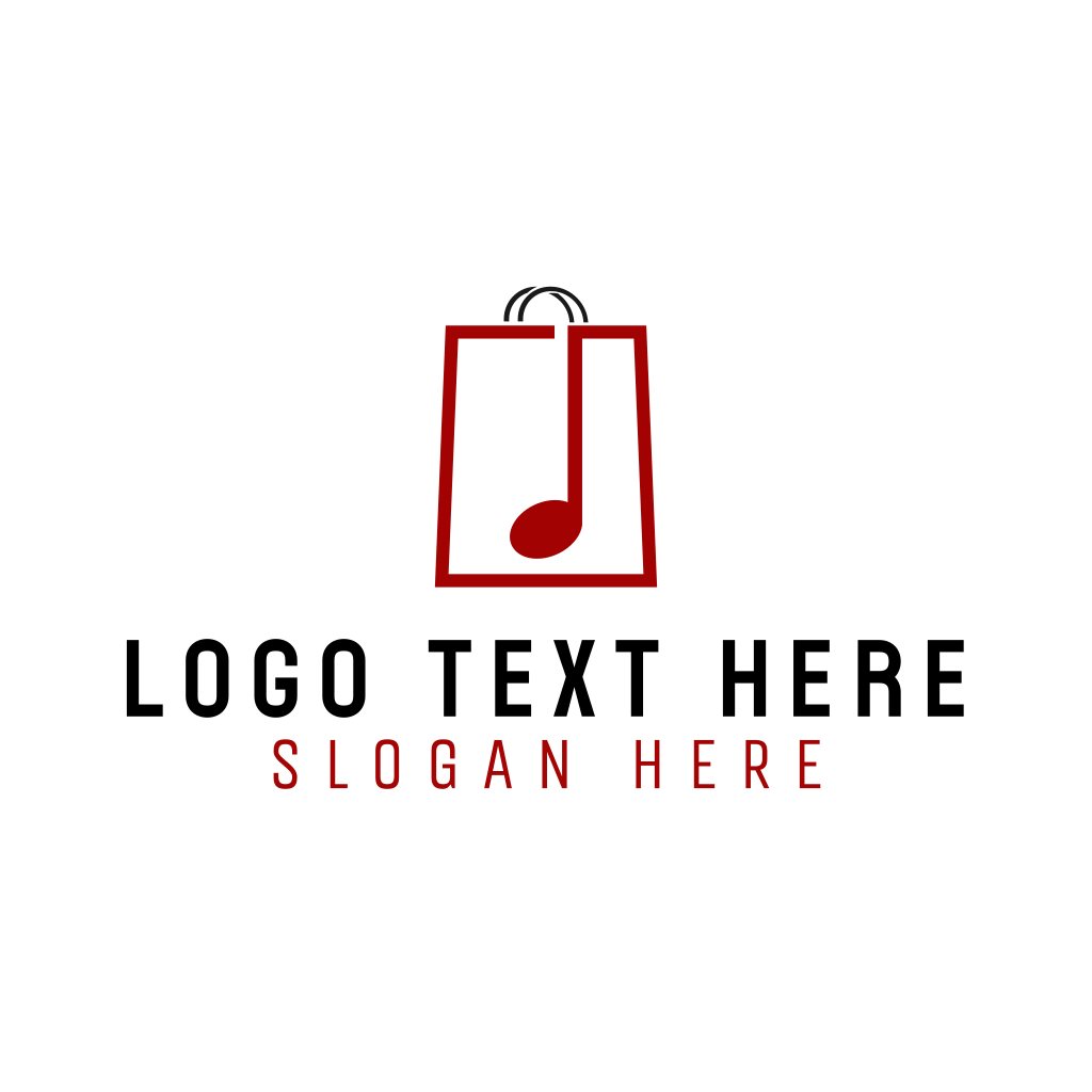 Music Note Bag Logo | BrandCrowd Logo Maker