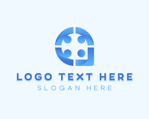 Group - Chat Support Group logo design