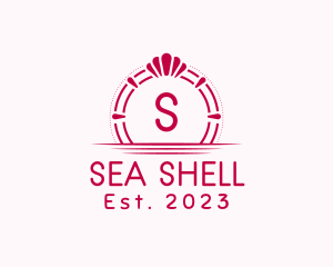 Shell - Mermaid Shell Lifesaver logo design