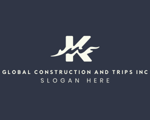 Generic - Business Company Letter K Wave logo design