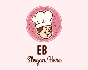 Cuisine - Cute Baker Chef logo design