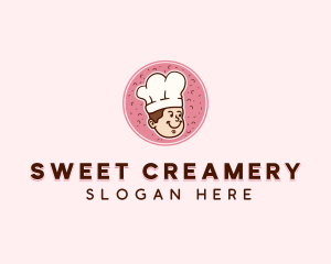 Pastry Baker Chef  logo design