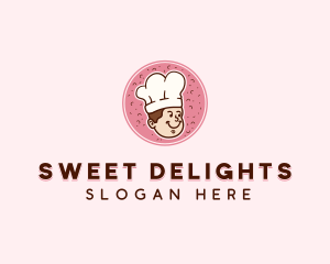 Pastry Baker Chef  logo design