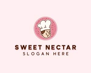 Pastry Baker Chef  logo design