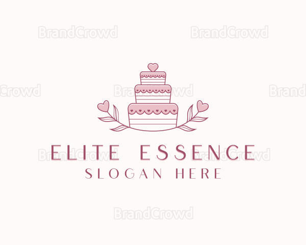 Wedding Cake Catering Logo