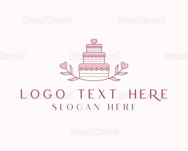 Wedding Cake Catering Logo