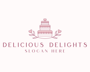 Caterer - Wedding Cake Catering logo design