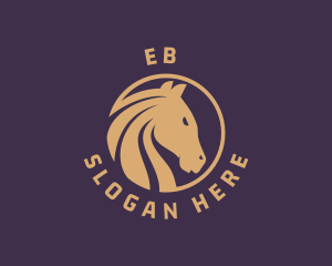 Stallion Horse Racing Logo