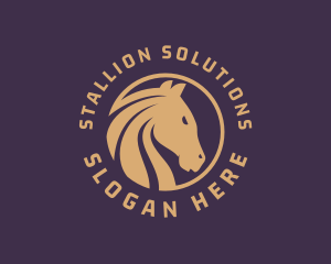 Stallion - Stallion Horse Racing logo design