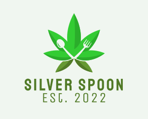 Edible Cannabis Restaurant  logo design