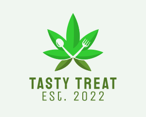 Edible - Edible Cannabis Restaurant logo design