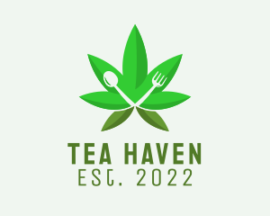 Edible Cannabis Restaurant  logo design