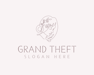 Elegant Beauty Lady Logo