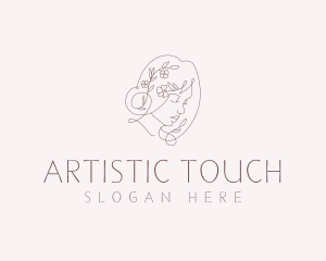 Elegant Beauty Lady logo design