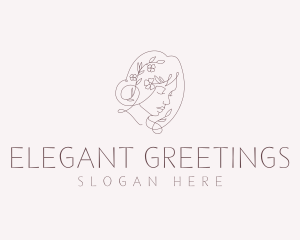 Elegant Beauty Lady logo design