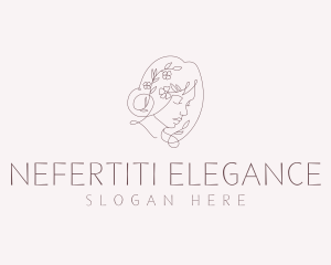 Elegant Beauty Lady logo design