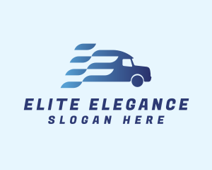 Fast Logistic Truck   Logo