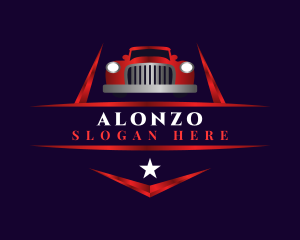 Retro Vehicle Car logo design