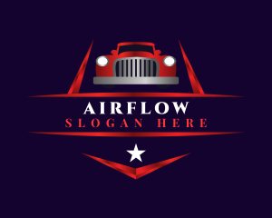 Retro Vehicle Car logo design