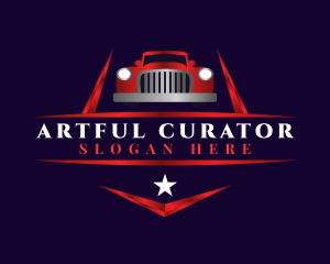 Retro Vehicle Car logo design