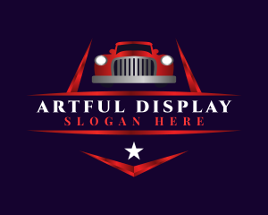 Retro Vehicle Car logo design