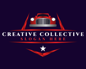 Retro Vehicle Car logo design