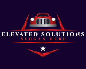 Retro Vehicle Car logo design