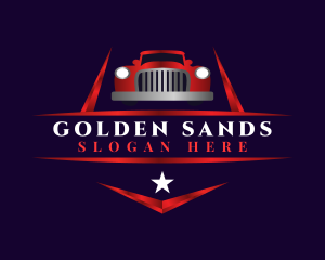 Retro Vehicle Car logo design