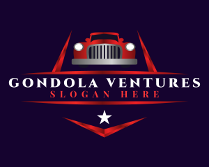 Retro Vehicle Car logo design