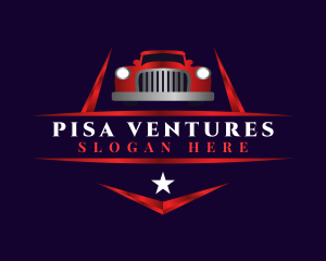 Retro Vehicle Car logo design