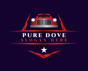 Retro Vehicle Car logo design