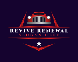 Retro Vehicle Car logo design