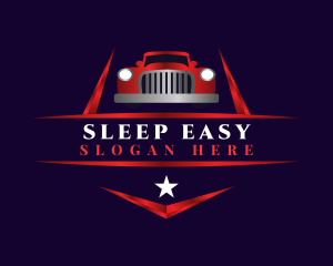 Retro Vehicle Car logo design