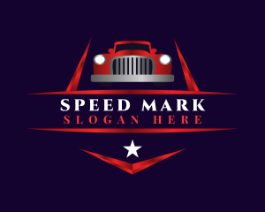 Retro Vehicle Car logo design