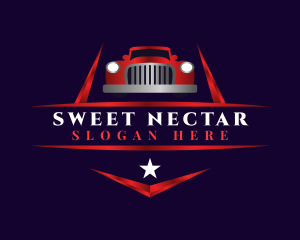 Retro Vehicle Car logo design