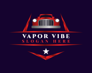 Retro Vehicle Car logo design