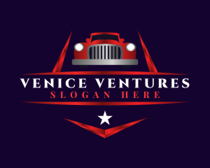 Retro Vehicle Car logo design