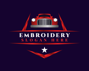 Retro Vehicle Car logo design