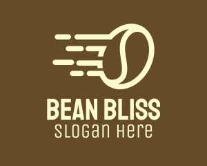 Express Coffee Bean logo design
