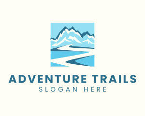 Blue Mountain River logo design