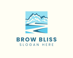 Blue Mountain River logo design